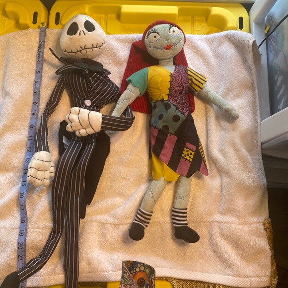 Other - The Nightmare Before Christmas Jack Skellington and Sally‎ Plush Dolls Set